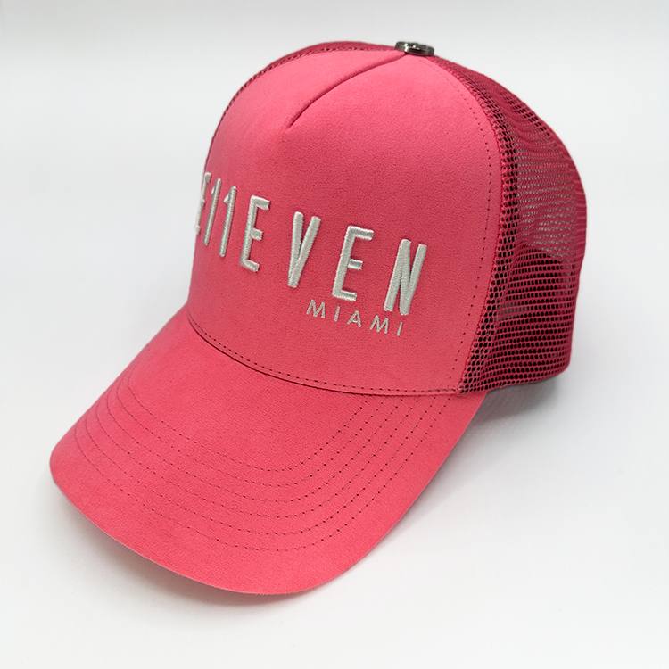 H1333 - NY Suede Hat Pink