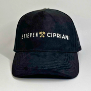E11EVEN x CIPRIANI Black & Black Full Suede Trucker Hat