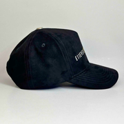 E11EVEN x CIPRIANI Black & Black Full Suede Trucker Hat