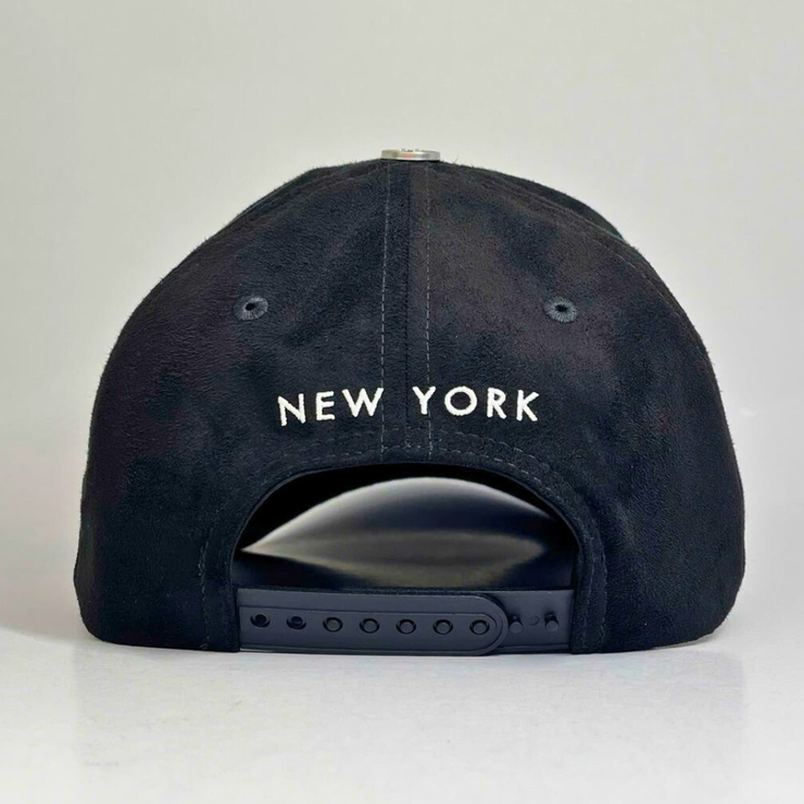 E11EVEN x CIPRIANI Black & Black Full Suede Trucker Hat
