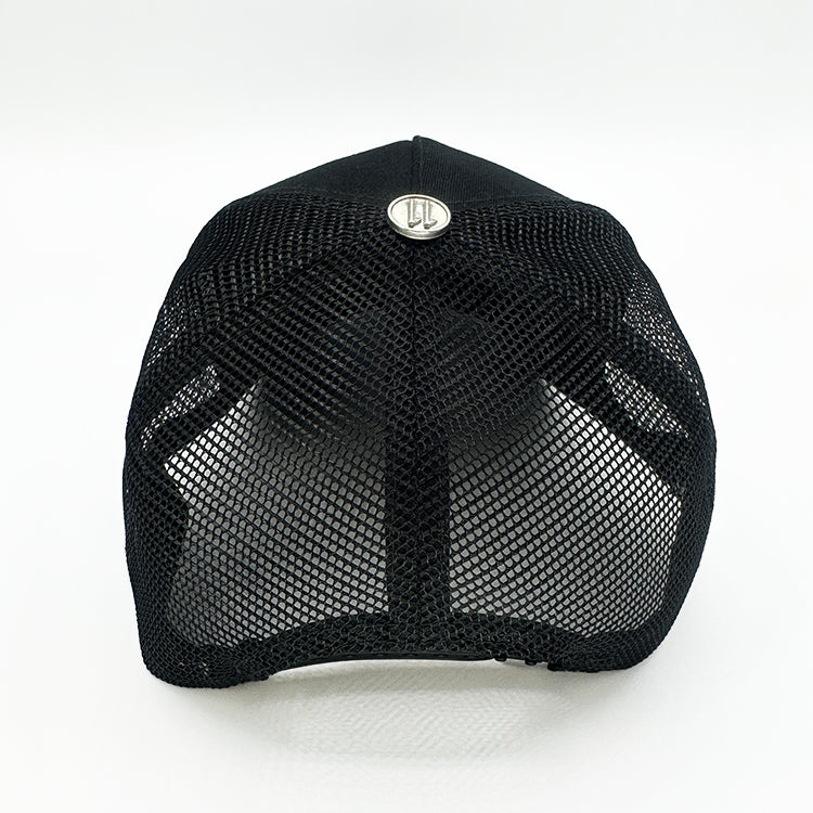 帽子 idea swam Trucker Cap (Black) TRUCKER BLACK ON BLACK – The SHANE Shop