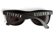 Black E11EVEN Sunglasses back view closed